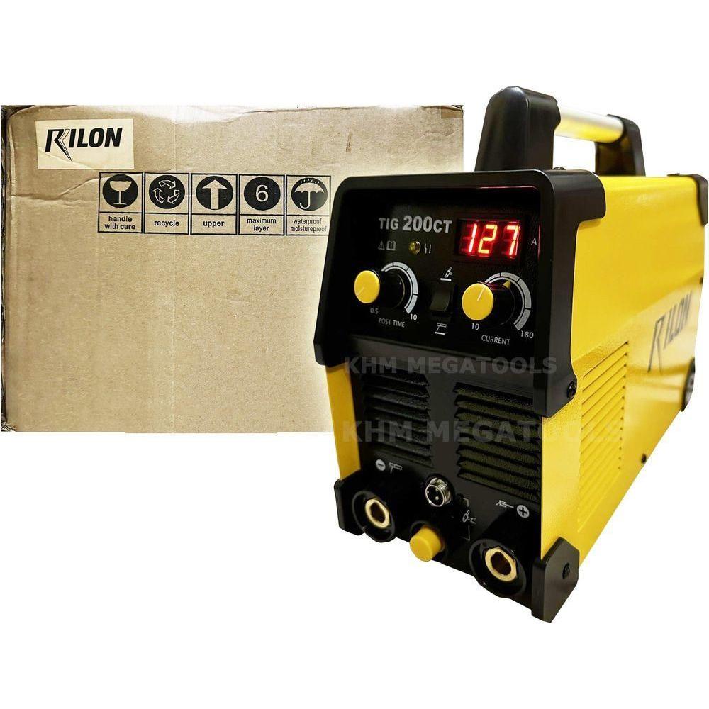 Rilon TIG 200A / 200CT DC Inverter Welding Machine (TIG-MMA) - KHM Megatools Corp. Rilon TIG 200A / 200CT DC Inverter Welding Machine (TIG-MMA) - KHM Megatools Corp.